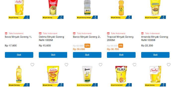Harga Minyak Goreng di Indomaret dan Superindo Hari Ini Rabu 26 April 2023: Tropical Diskon 4 Persen