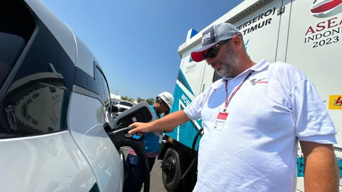 PLN NTB Siapkan 5 Unit SPKLU di Sirkuit Mandalika saat Event MotoGP 2023