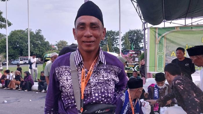 Ingin Tetap Makan Nasi, JCH Asal Sumbawa Bawa Bekal Beras 6 Kilo ke Tanah Suci