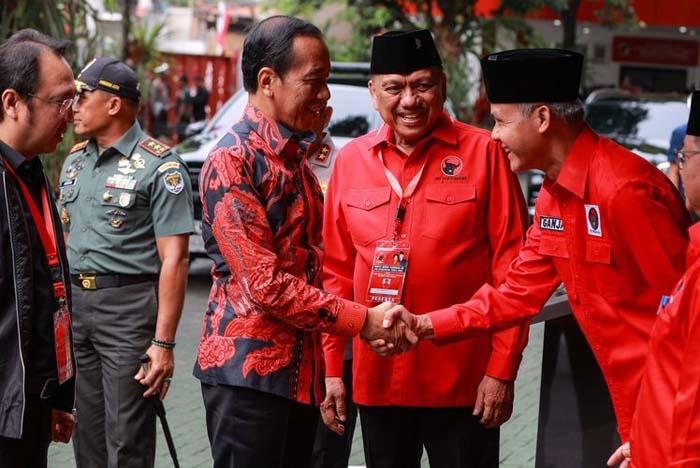 Jokowi Bicara tentang Pemimpin yang Bernyali dalam Forum Rakernas PDIP