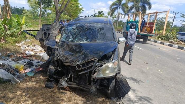 Kecelakaan Maut Mobil Rombongan WNA di Jalur Bypass, 1 Orang Meninggal