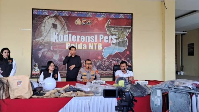 Polda NTB Tetapkan 20 Tersangka dalam Kasus Perusakan Mapolda dan Penjarahan Gedung DPRD NTB