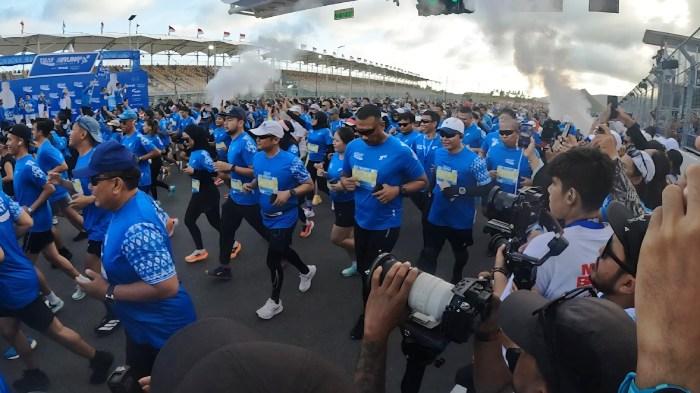 Keseruan Pocari Sweet Run Lombok 2025, Pelari Olahraga Sambil Berwisata