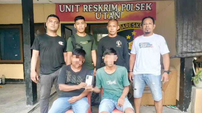 Nekat Jambret HP Seorang Wanita, 2 Pemuda di Sumbawa Ditangkap Polisi