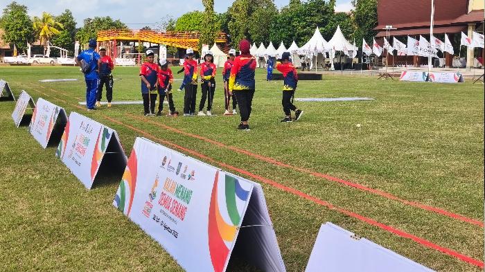 Wamen PU Buka Pertandingan Gateball di Ajang Fornas 2025 di NTB, Berharap Jadi Olahraga Prestasi