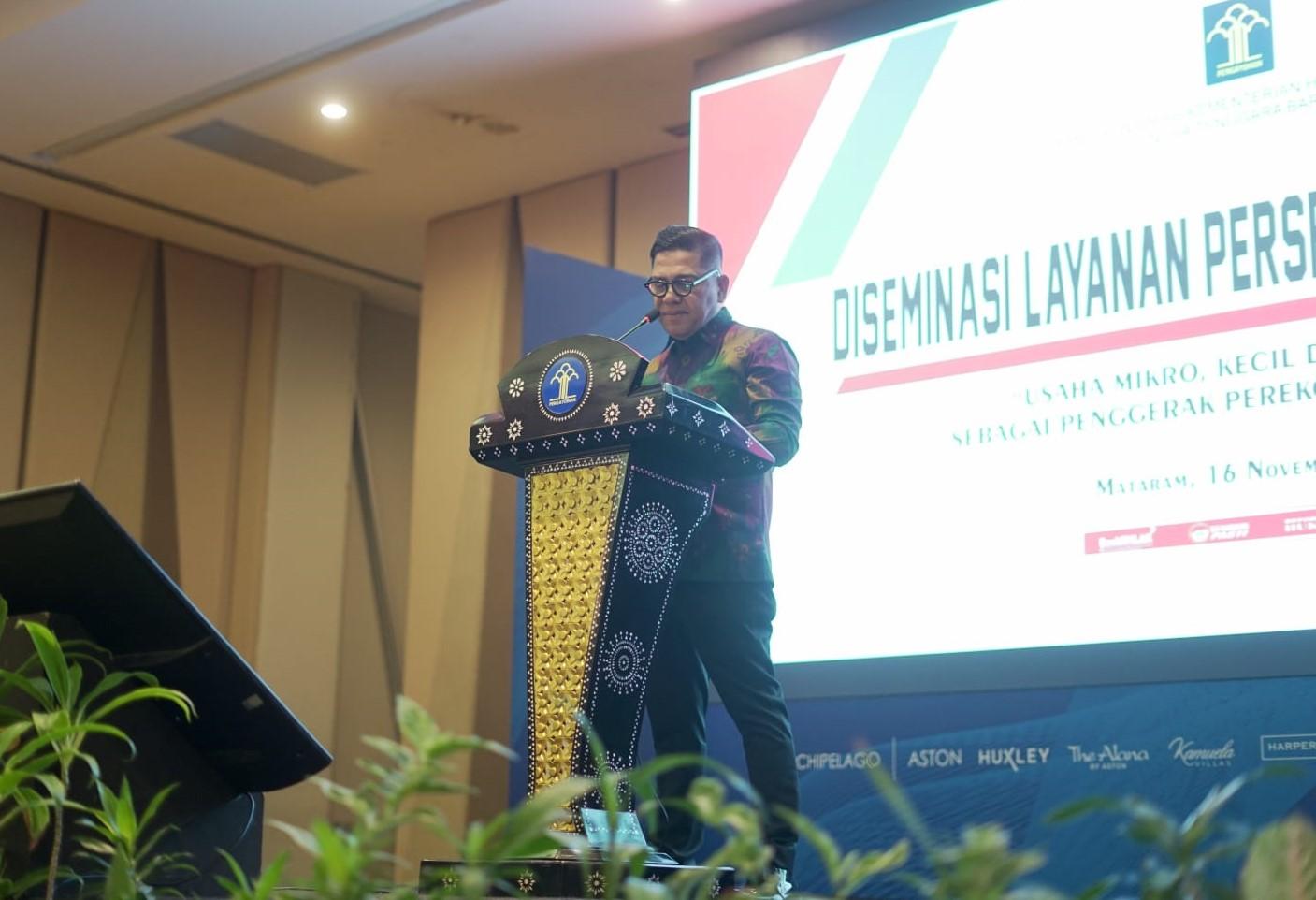 Kakanwil Kemenkumham NTB: Syarat Daftar Perseroan Perorangan Sederhana, Tak Perlu Akta Notaris