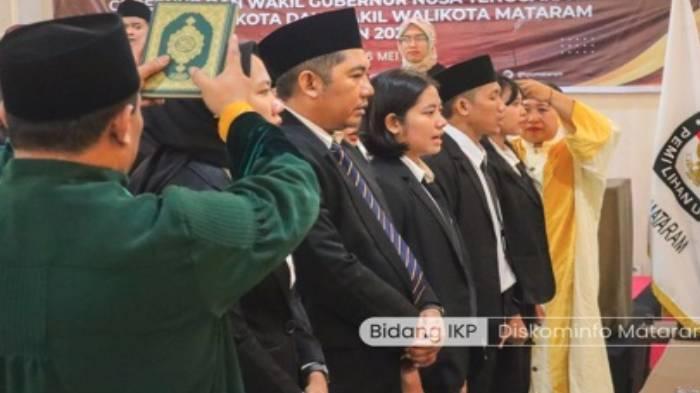 Lantik PPK Pilkada 2024, TGH Mujiburrahman Ingatkan Pentingnya Netralitas