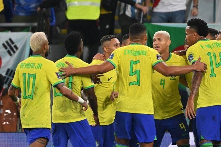 Tim Brasil di Piala Dunia 2022 Bertabur Rekor Mengesankan