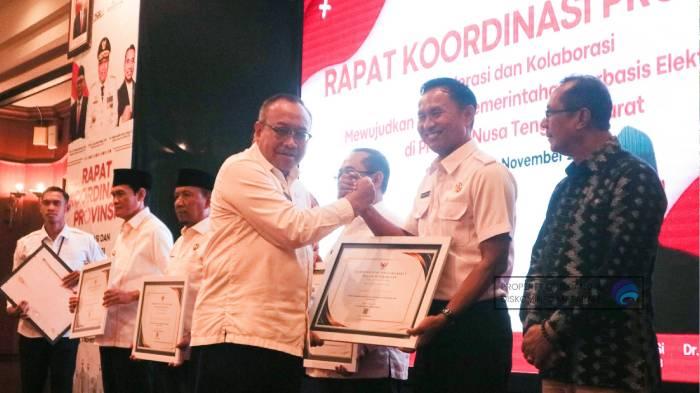 Pemkot Mataram Raih Penghargaan Pelaksana SPBE Terbaik di NTB