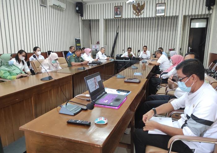 Lapas Sumbawa Besar Ikut Rapat Koordinasi Komisi Pencegahan dan Penanggulangan HIV/AIDS