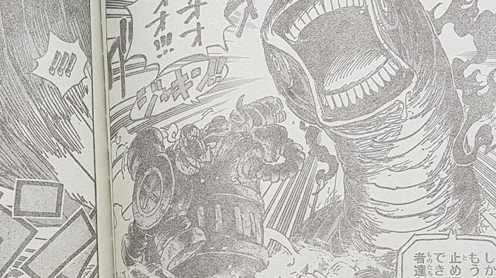 Spoiler Link Raw Manga One Piece Chapter 1120 Bahasa Indonesia Sub Indo: Ju Peter Telan Lengan Emet