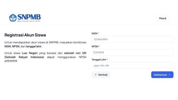 Pendaftaran SNBP Dibuka Besok 4 Februari 2025, Cek Link dan Cara Login Akun SNPMB