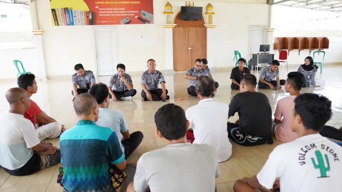 Serap Aspirasi Penggunaan e-Cash, Lapas Lobar Duduk Bareng dengan Perwakilan Warga Binaan