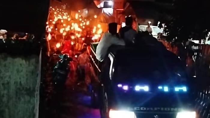 Semarak Pawai Obor Malam Takbiran di Bima Menyambut Idul Fitri 1446 Hijriah