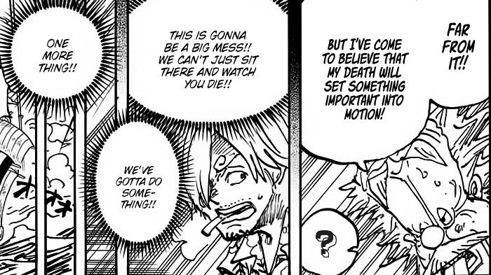 Spoiler dan Link Raw Manga One Piece Chapter 1123 Sub Indo: Kata Terakhir Vegapunk ke Vinsmoke Sanji