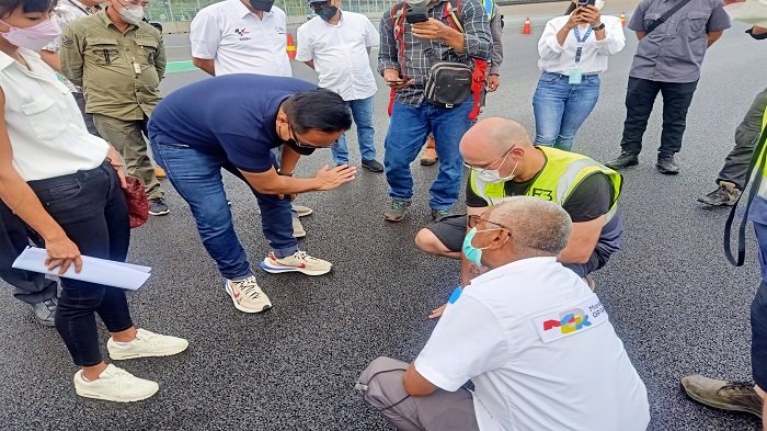 Hasil Homologasi Aspal Sirkuit Mandalika Segera Keluar, ITDC MGPA Optimis