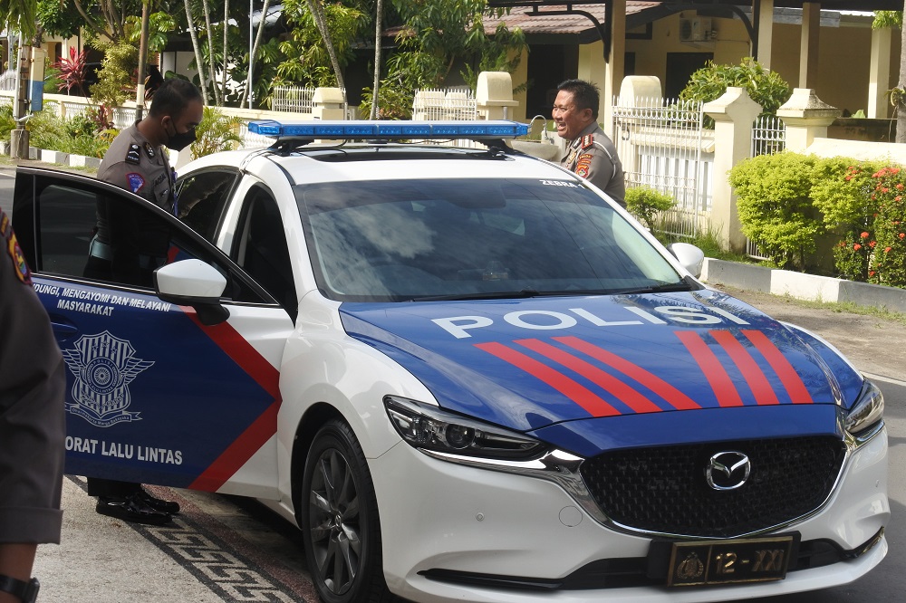 Jalur Menuju Senggigi Lombok Barat Ditutup Sementara Satu Jam Jelang Waktu Perayaan Tahun Baru 2022