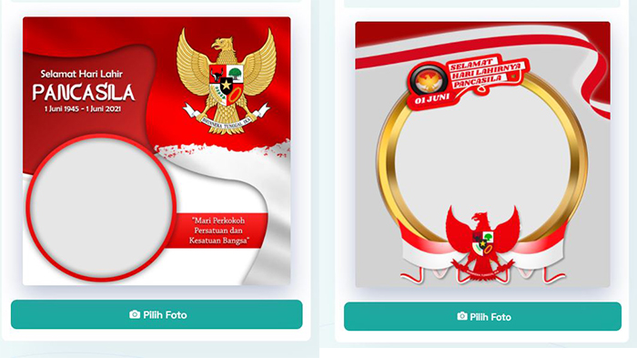 KUMPULAN Link Twibbon Ucapan Selamat Hari Lahir Pancasila 1 Juni, Ini Cara Mudah Membuatnya