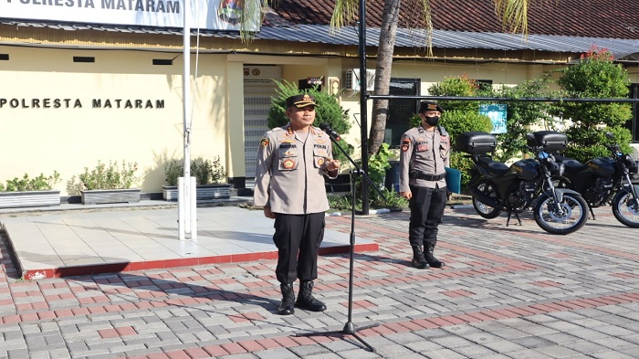 Polresta Mataram Serahkan Dua Unit Kendaraan Dinas Bhabinkamtibmas