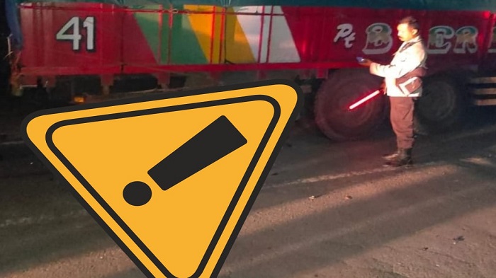 Kecelakaan Motor di Jalur Menuju Sekotong, Libatkan Truk Pengangkut Barang