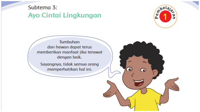 Kunci Jawaban Tema 3, Subtema 3, Pembelajaran 1, Kelas 4 SD, Halaman 9,5 9,7 98, 99, 100
