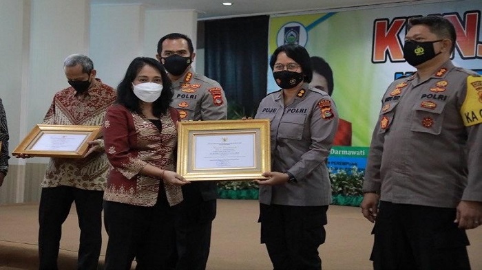 Ungkap Kasus Kekerasan Seksual pada Anak, Polda NTB Sabet Penghargaan Menteri PPPA