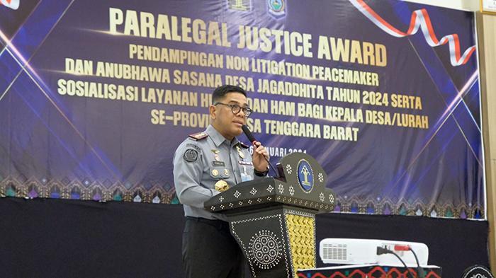 Kanwil Kemenkumham NTB Upayakan Peningkatan Perdamaian dan Kerukunan di Tingkat Desa