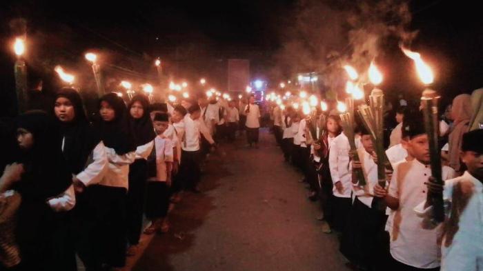 Pemuda Pujut Lombok Tengah Gelar Lomba Pawai Takbir Idhul Adha dengan Hadiah Utama Sapi