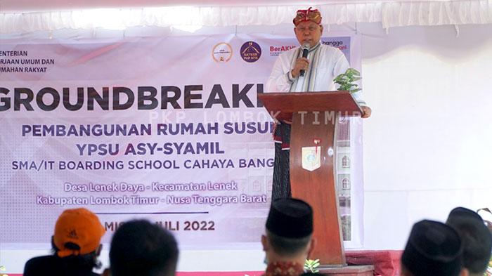 Pemda Tingkatkan IPM Lombok Timur Melalui Kolaborasi Pembangunan Rumah Susun Bersama YPSU