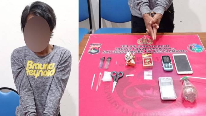 Pria di Sumbawa Simpan Sabu dalam Pohon Pisang Ditangkap Polisi