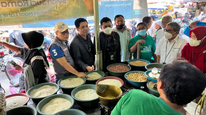 Satgas dan Bulog Gerebek Pasar, Pastikan Harga Beras Sesuai HET