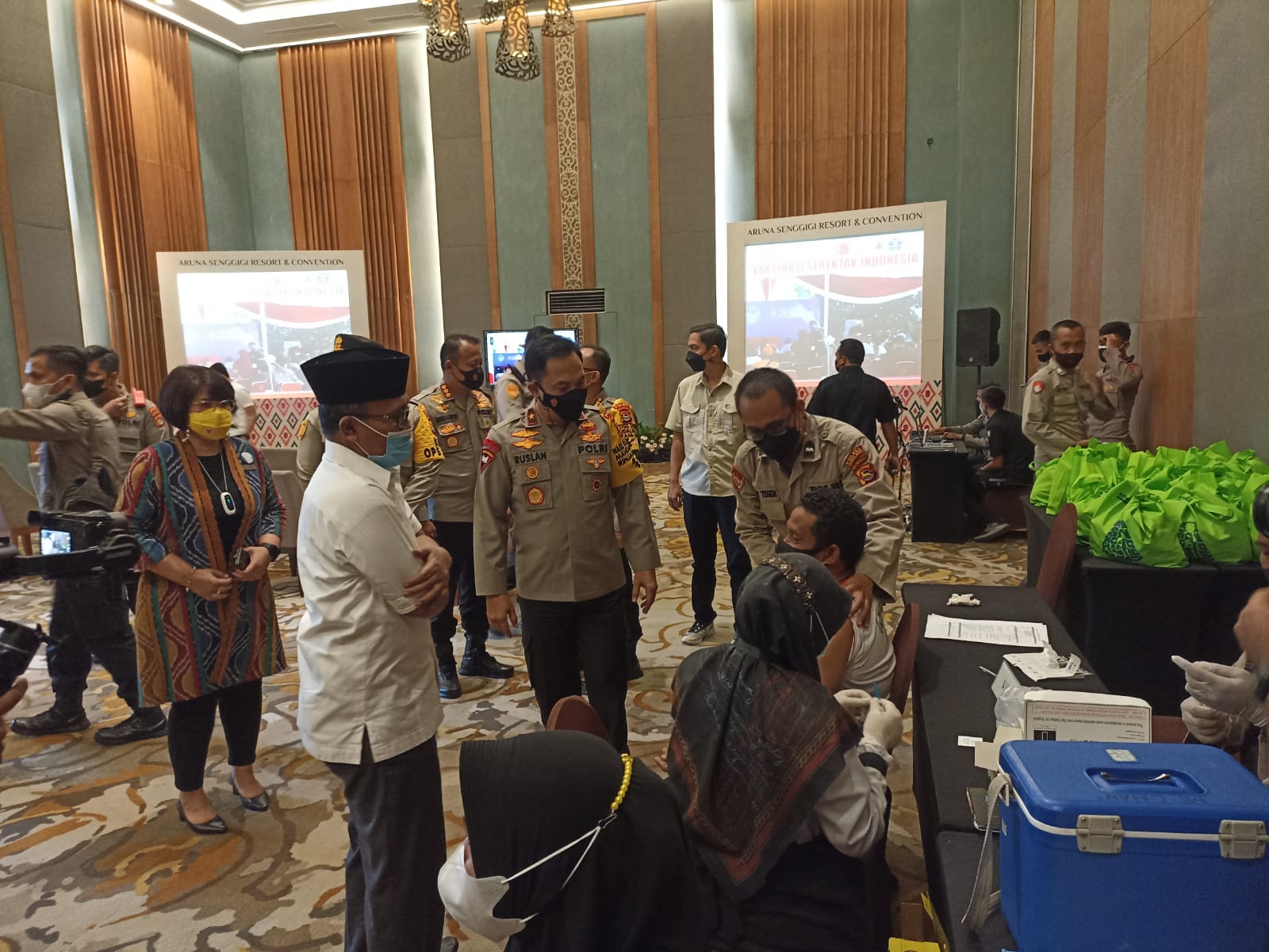 Jelang MotoGP Mandalika 2022, Wakapolda NTB Ajak Masyarakat Segera Lakukan Vaksinasi