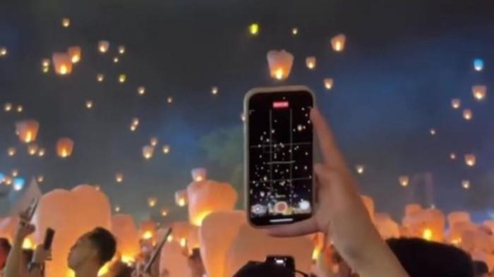 Arah Angin Berubah, Festival Lampion Berubah Jadi 'Hujan' Api