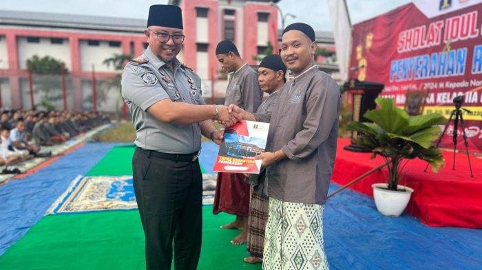 Ratusan WBP Lapas Narkotika Pamekasan Dapat Remisi Khusus, Sumringah Bisa Kumpul Keluarga
