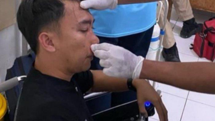 Ngerinya MO Madura United Dikeroyok Orang di Pintu Masuk Pemain seusai Lawan PSS: Kami Protes