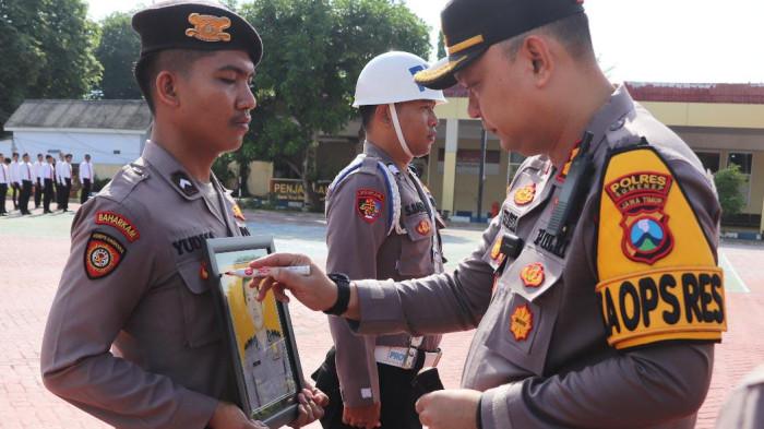 Upacara PTDH Digelar Tertutup, Kapolres Sumenep Beri Warning Jangan Cemari Marwah Polri