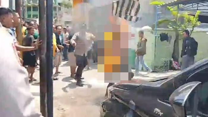 Sosok Penyiram Bensin ke Maling Motor di Surabaya Dicari, Warga: Hanya Menakut-nakuti