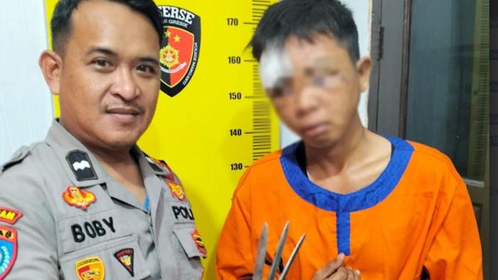 Pria Bangkalan Gagal Curi Motor Ditangkap Warga dan Polisi, Modus Berjalan Kaki