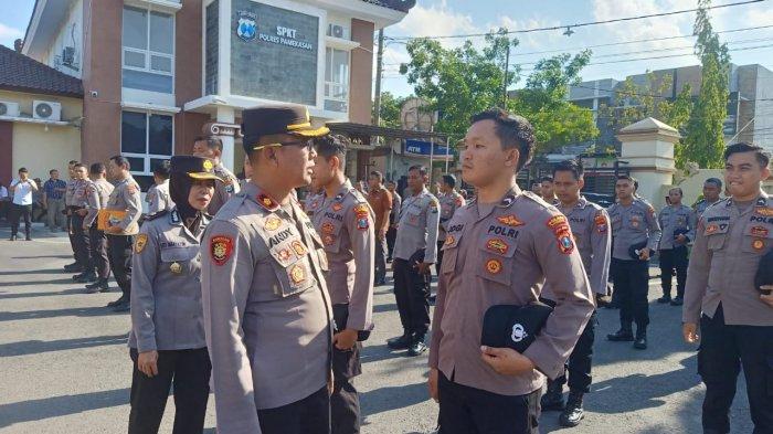 Wakapolres Pamekasan Sidak Kelengkapan Data Anggota, Ingatkan untuk Tidak Melakukan Pelanggaran