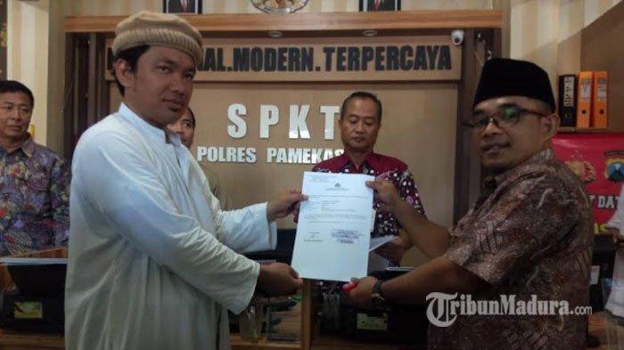 Korlap Aksi di Pamekasan Sebut Dua Pernyataan Sukmawati Bikin Gerakan Umat Islam Pamekasan Geram