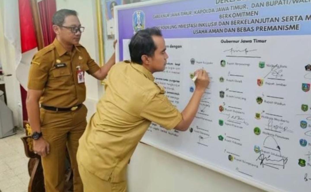 Bupati Lukman-Gubernur-Kapolda Jatim Bakal Tindak Tegas Pengganggu Investor Masuk Bangkalan   