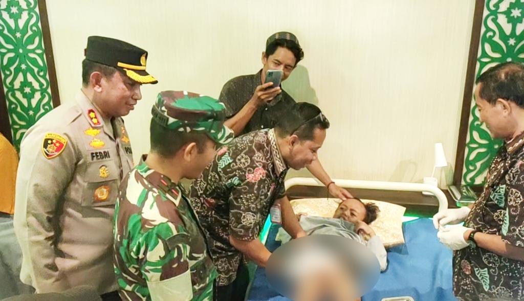 Jerit Tangis Puluhan Bocah di Pendapa Agung Bangkalan, Danrem 084/BJ Hingga Kapolres Turut Meredam
