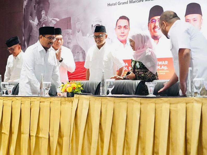 Respon Gerindra Jatim soal Masa Depan Duet Khofifah-Emil di Pilgub Jatim 2024: Saya Perlu Pertegas