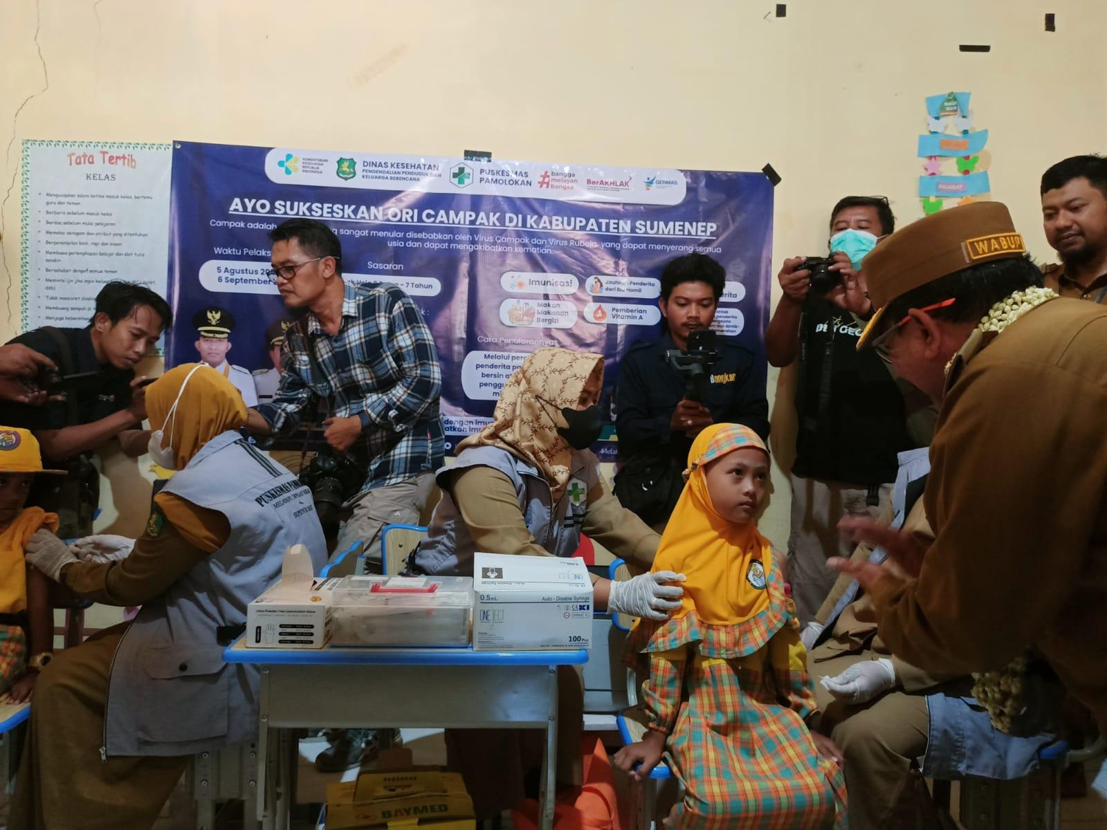 Dinkes Sumenep Ajukan Pencabutan Status KLB Campak ke Bupati