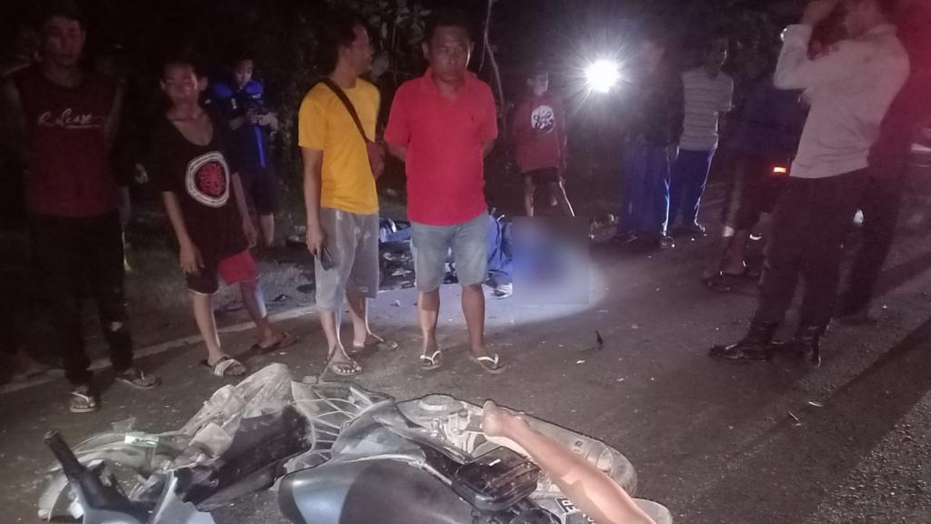 Identitas Korban Kecelakaan Maut Suzuki Spin Vs Honda Revo di Pantura Gesik