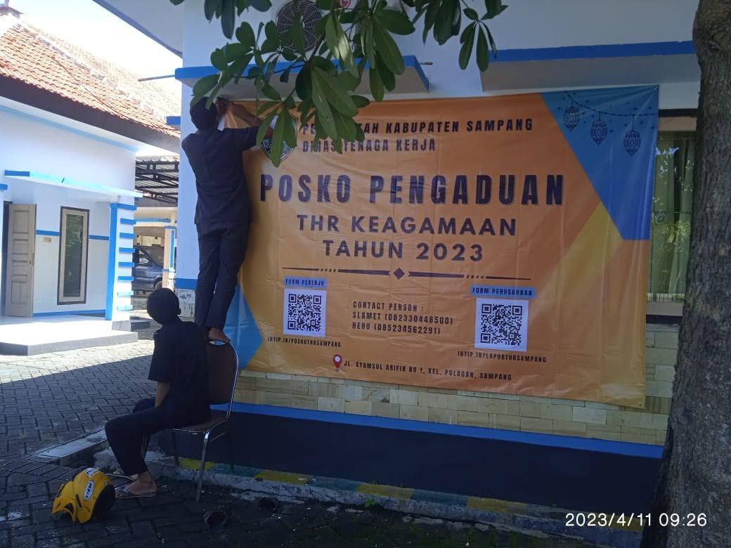 Posko Pengaduan THR Keagamaan di Sampang Sepi Sejak 2021, Disnaker Sampang Sebutkan Penyebab