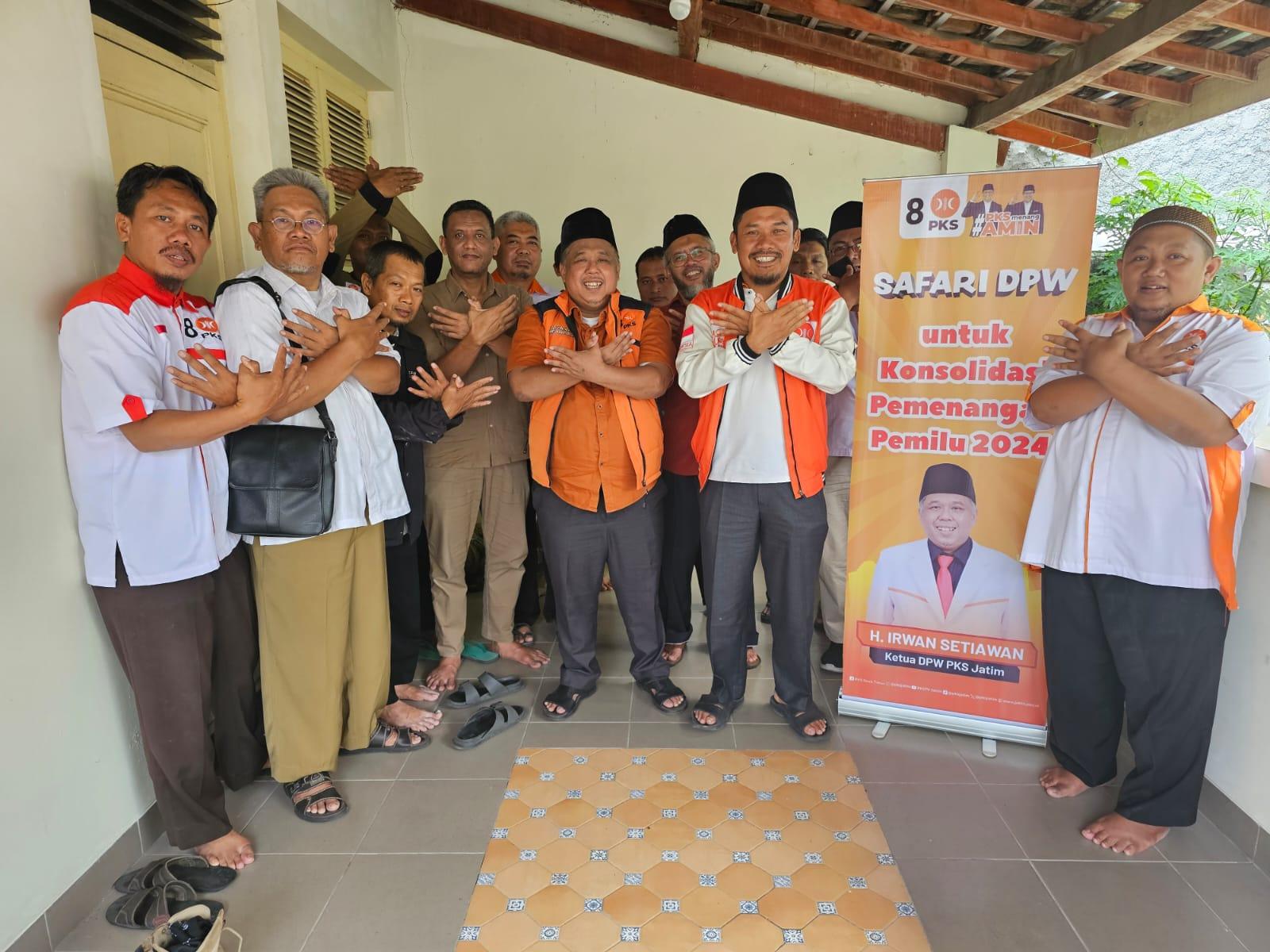 Safari 14 Daerah di Jatim, Kang Irwan Apresiasi Kerja Keras Anggota dan Caleg Menangkan PKS dan AMIN