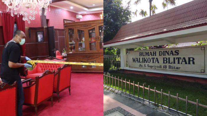 CCTV Rumah Dinas Wali Kota Blitar Dirusak Perampok Sebelum Harta Dikuras, Akses Masuk Terkuak