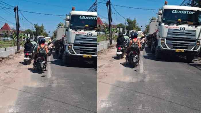Tahap Pemasangan U Ditch, Proyek Drainase Jalan Dr Cipto Sumenep Baru Capai 50 Persen