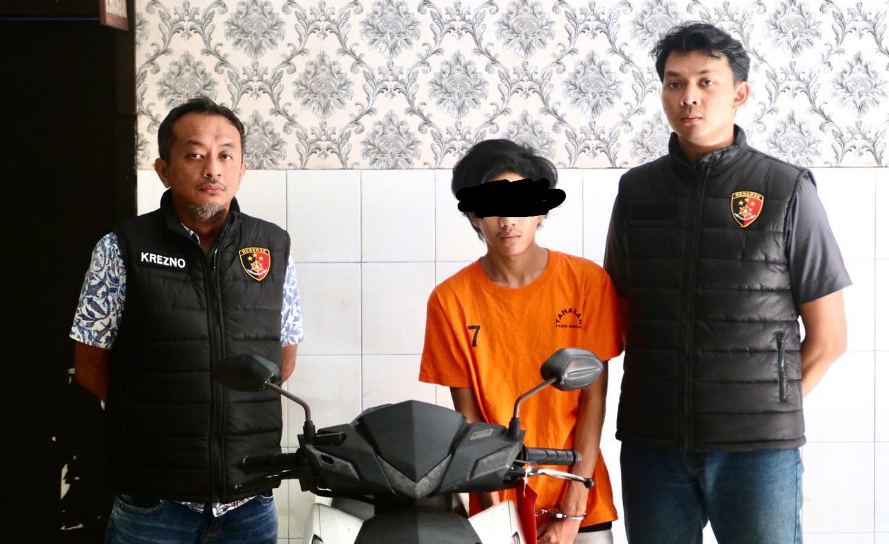 Maling Motor Satroni Parkiran Hotel di Surabaya Ditangkap Polisi, 1 Pelaku Buron